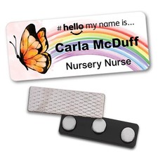 Hello My Name Is Badge SMN