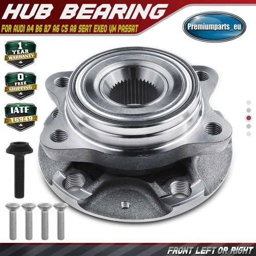 Wheel bearing hub - bearing, front