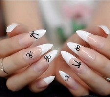 NAIL ART NAIL STICKERS BLACK
