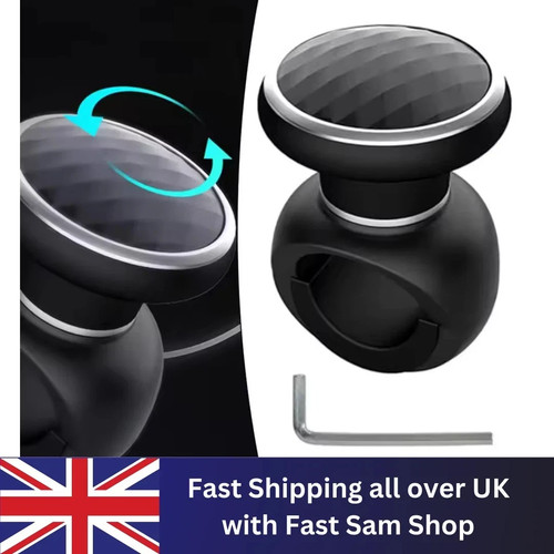Steering wheel knob spinner - wheel,