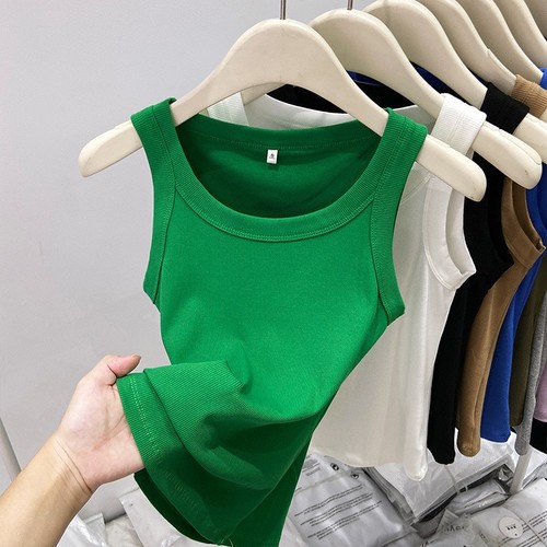 New ladies cotton rich vest - new,