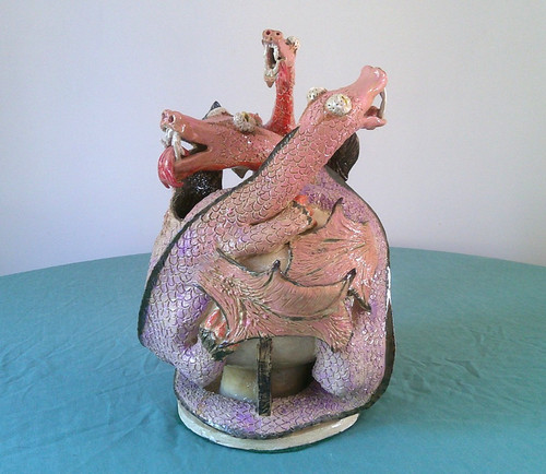 Unusual dragon sculpture - unusual,