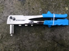 WorkZone Hand Riveter Workshop Rivets Diameter 2.4mm to 4.8mm Tools DIY repair 