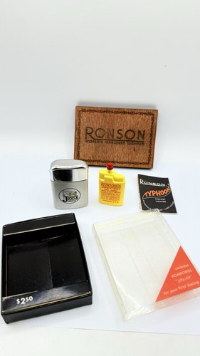 Vintage ronson typhoon petrol - ronson,