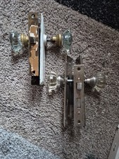 Mortise Lock Crystal Glass