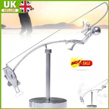 Kinetic Fishing Sculpture, The Fisherman Balancing, Balance Art for Your Space'