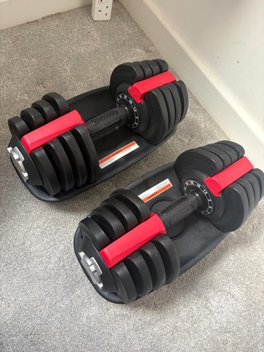 Pair adjustable dumbbells - pair, 2