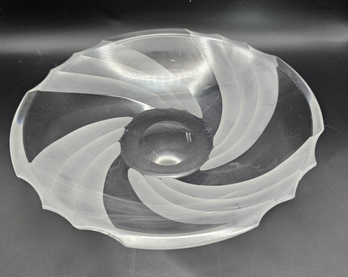Large edinburgh crystal dish - large,