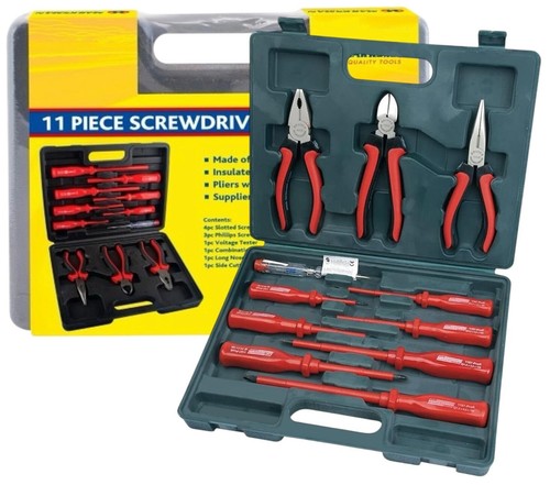 11pc electricians screwdriver - electricians,