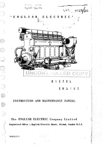 English electric shunter - electric,