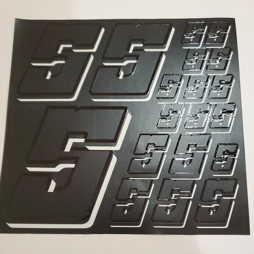Defects matte blk white - , w/