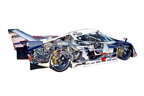 1983 lancia lc2 group race - lc2,