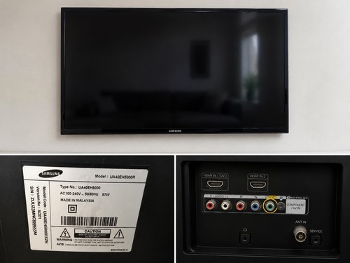 Samsung full led - hd, tv