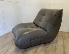 SHOW HOME LIGNE ROSET DESIGN TOGO CHAIR IN ITALIAN LEATHER  EXCELLENT CONDITION