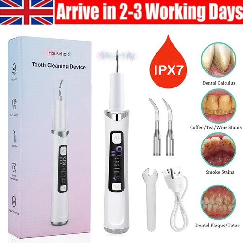 Ultrasonic tooth cleaner - tooth,