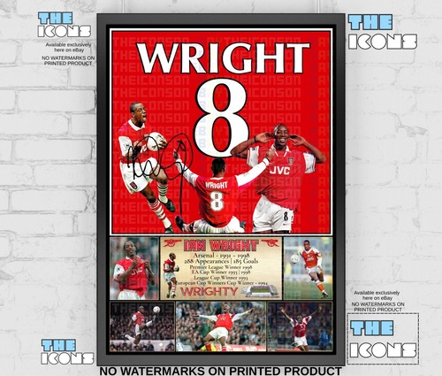 Ian wright arsenal football - arsenal,