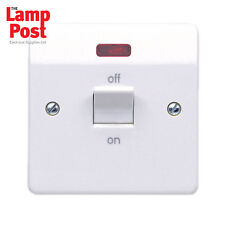 MK K5105WHI Logic Plus 1 Gang Switch + Neon - 32A