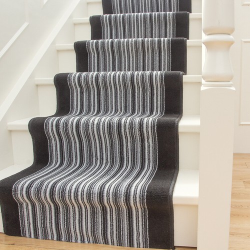 Black striped long traditional - long,