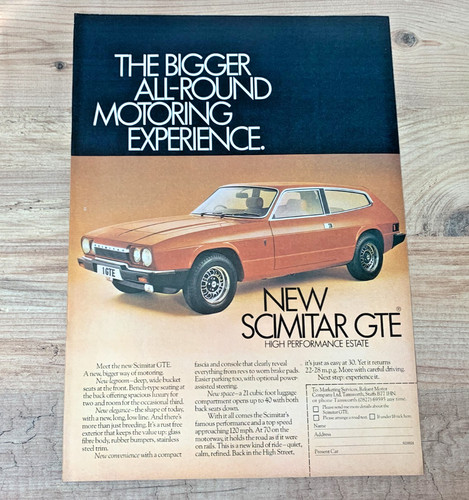 Reliant scimitar gte - reliant,