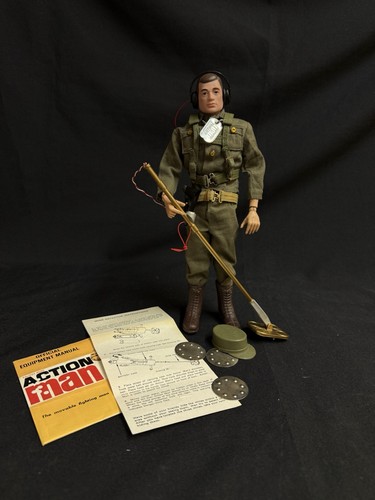 Vintage action man mine - man,