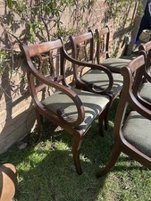 6  Antique Dining Chairs