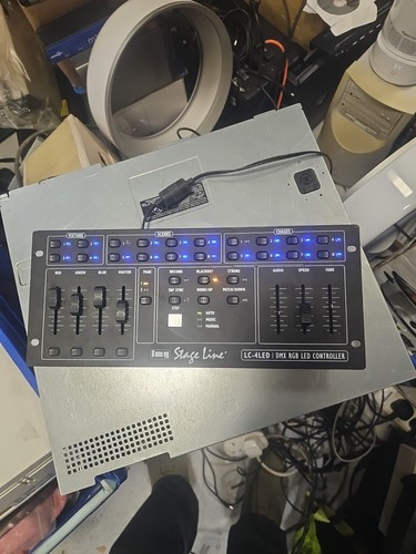 Stageline 4led dmx rgb - lc-4led,