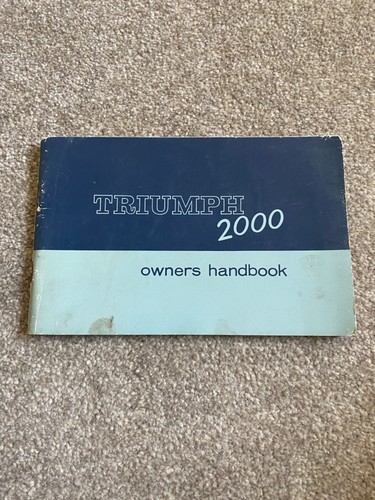 Triumph 2000 1967 used