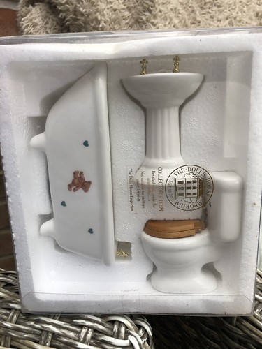 Dolls house bathroom set 12 - dolls,