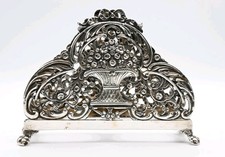 Antique Silver Letter Holder