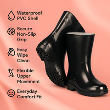 Women’s Black Waterproof