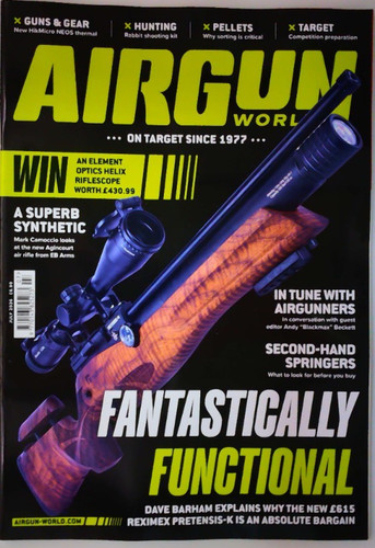 Airgun world magazine july - airgun,