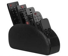 Storage Box PU Leather Phone And TV Remote Control Desk Organizer Holder Home