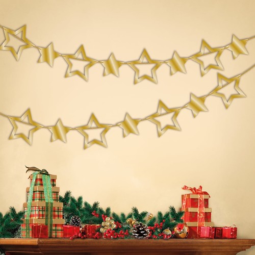 Gold foil star - foil,