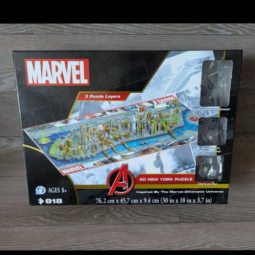 Marvel avengers puzzle - 3d,