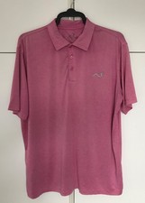 Woodworm Golf Polo Shirt Pink