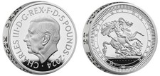 * Charles III 2024 silver