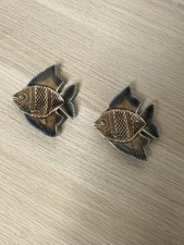 2 Wade Angel Fish Pin Trays