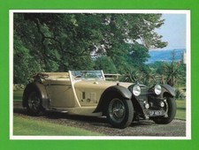Car postcard 1931 - car,