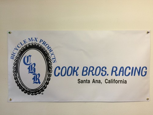 Old school bmx banner 4ft - 4ft, x