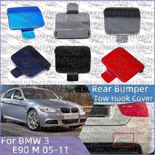 Rear bumper tow hook cover - rear,