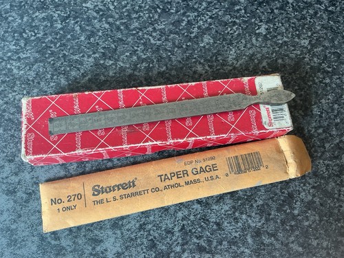 Vintage starrett no 270 - l., s.