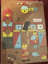 Wooden Pin Cork Toys Brand New