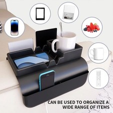 Sofa chair arm rest organiser - chair,