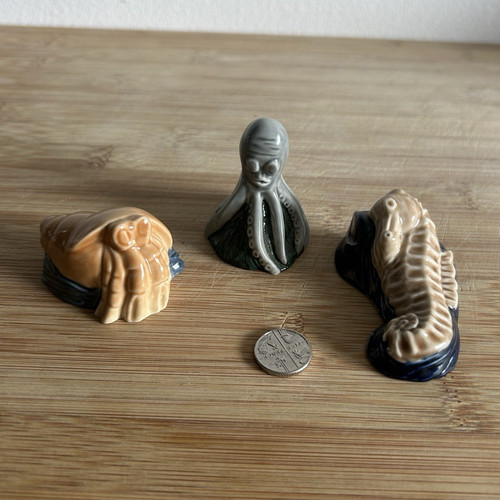 Wade waterlife ceramic figures - wade,
