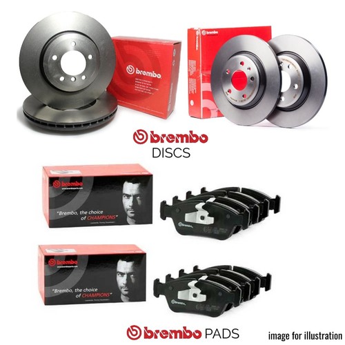 Brembo front rear brake discs - rear,