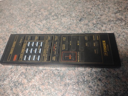 Fisher remote control audio - control,