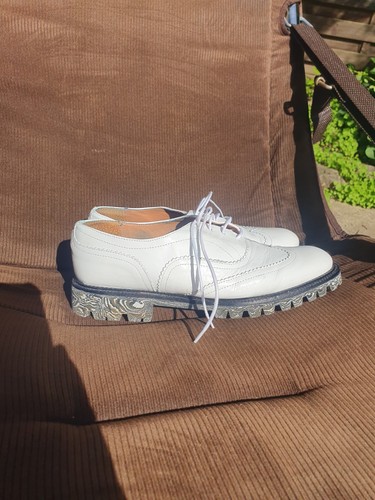 Asos white brogues size worn - size, 7