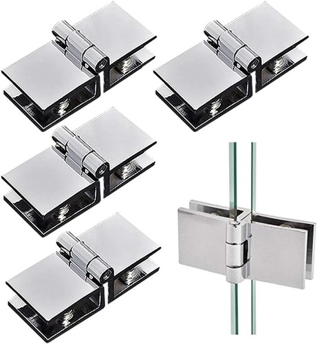 Shower door hinges - 180, degree