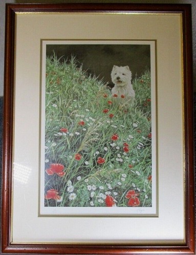 Lovely large vintage framed - vintage,