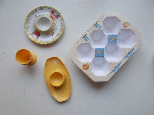 Crocc melamine egg cups - melamine,